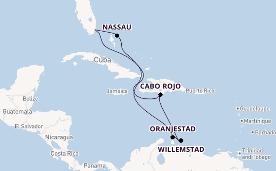 Caribbean vanaf Miami, Verenigde Staten met de Freedom of the Seas