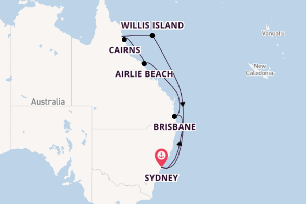 Voyage with Celebrity Cruises from Sydney
