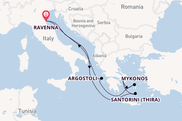 Journey Through Ancient Greece With Venice Stay