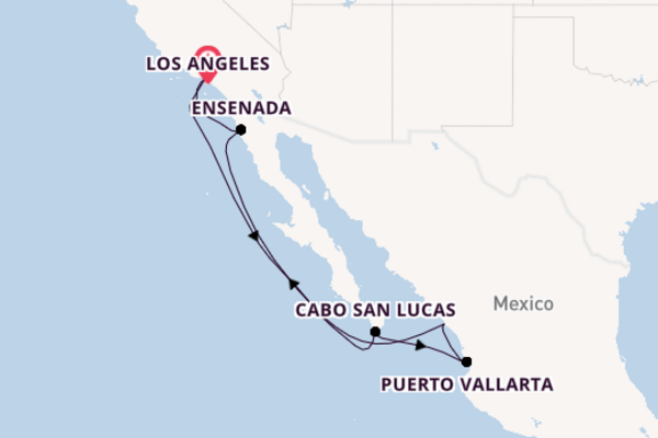 Cruise in 8 dagen naar Los Angeles met Norwegian Cruise Line
