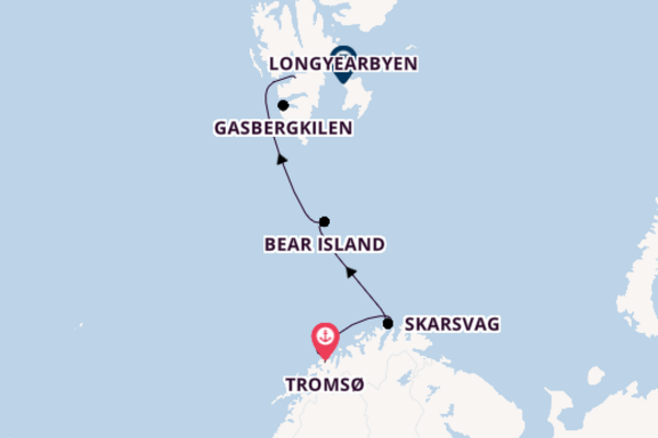 Expedition with Silversea from Tromsø