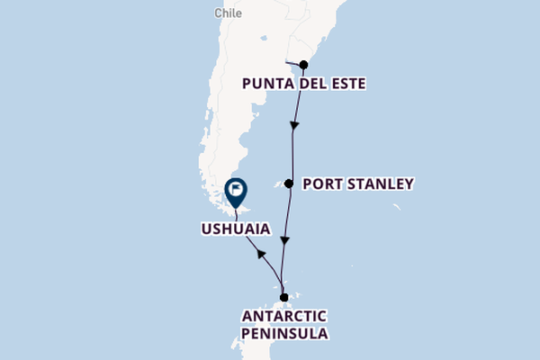 South America from Buenos Aires, Argentina with the Azamara Quest