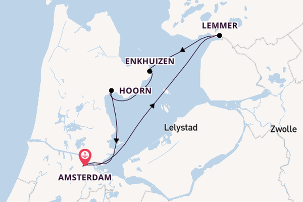 Netherlands from Amsterdam, Netherlands with the MS Lafayette 
