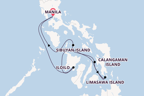 Philippinen ab Manila, Philippinen auf der Le Soléal