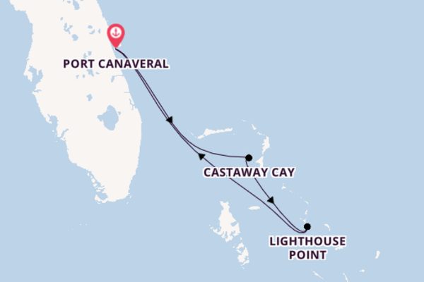 Ga mee op de Disney Fantasy naar Port Canaveral