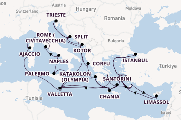 Enchanted Odyssey - The Grand Mediterranean Circle