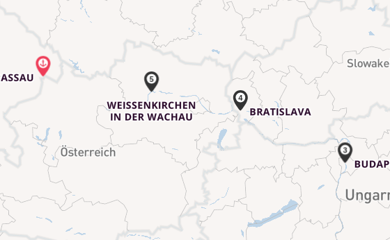 Donau ab Passau auf der MS VistaMilla