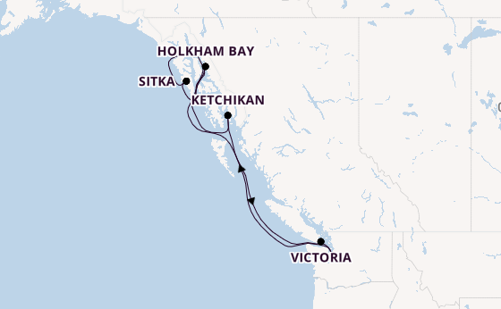 Alaska & West Canada from Seattle, Washington, USA with the Norwegian Joy