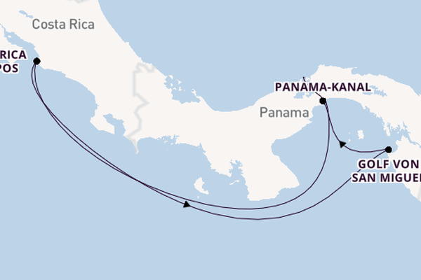 HANSEATIC inspiration – Expedition Panama & Costa Rica