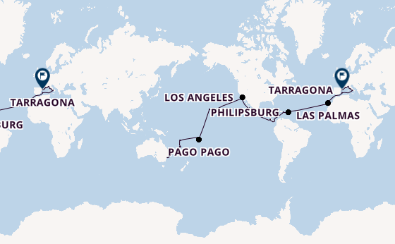 Weltreise ab Sydney auf der MSC Magnifica
