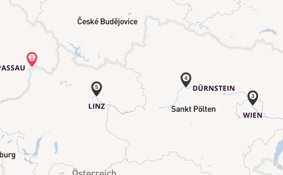 Donau ab Passau auf der A-ROSA DONNA