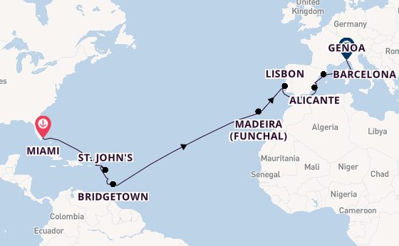 Cruise Waypoints