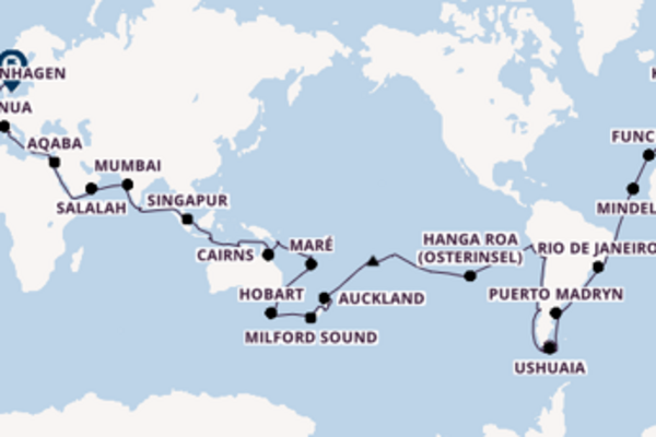 Kreuzfahrt Sudamerika Mit Bis Zu 48 Buchen Dreamlines