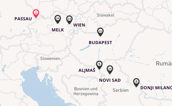 Donau ab Passau auf der VIVA TWO
