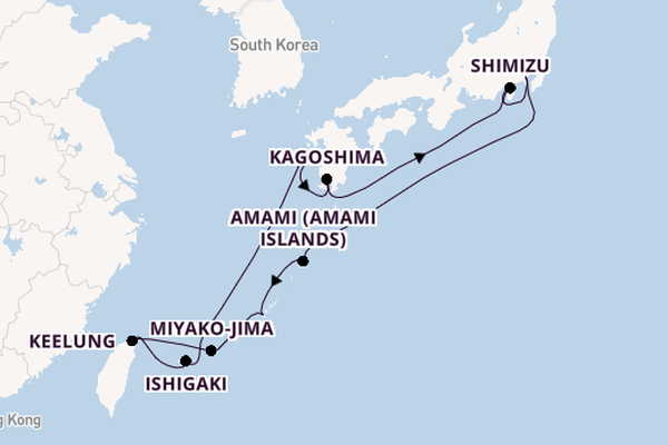 Taiwan & Isles Of Southern Japan