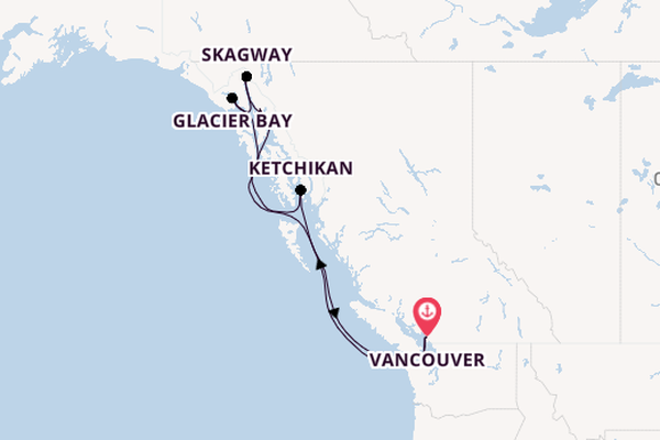 Alaskan Reflections With Vancouver Stay