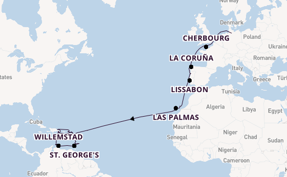 Caribbean vanaf Hamburg met AIDAprima