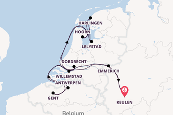 In 10 dagen naar Keulen