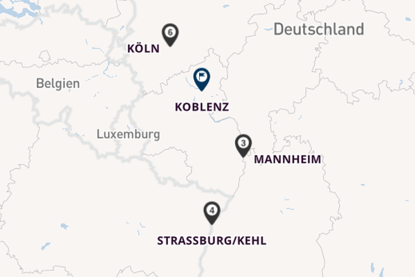 Rhein ab Köln, Deutschland auf der RHEIN SYMPHONIE