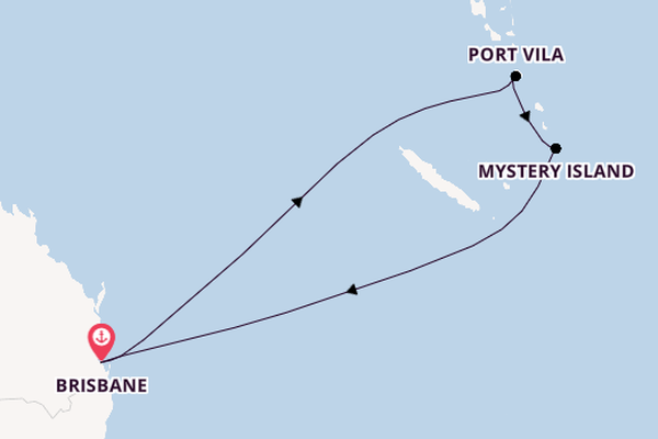 South Pacific from Brisbane, Australia with the Quantum of the Seas