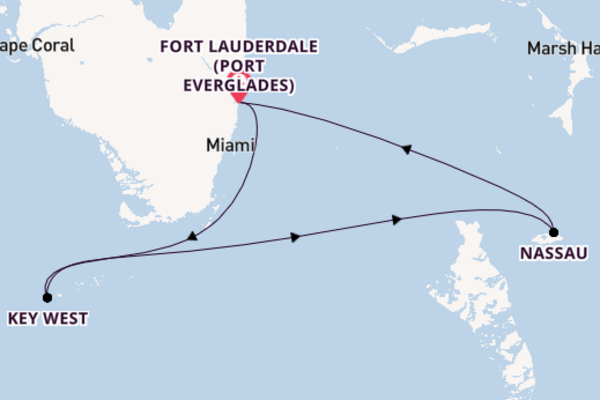 Jewel of the Seas 5  Fort Lauderdale (Port Everglades)-Fort Lauderdale (Port Everglades)