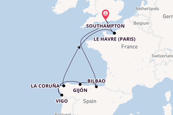 British Isles from Southampton, England with the Liberty of the Seas