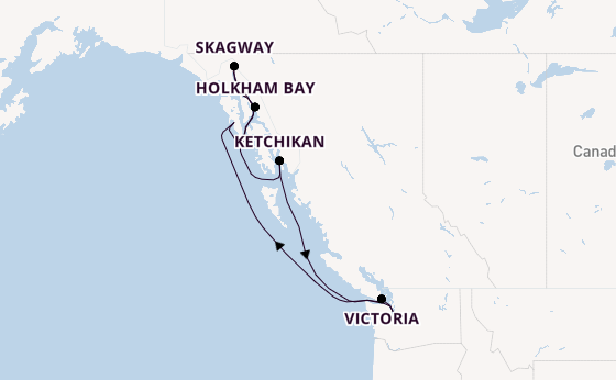 Alaska & West Canada from Seattle, Washington, USA with the Norwegian Joy