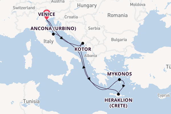 Greek Island Treasures & Venetian Tales