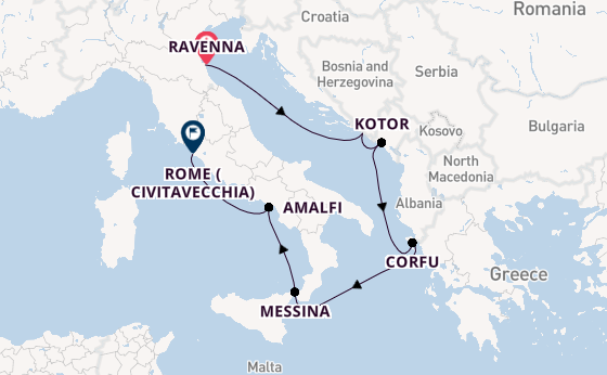 Italy, Croatia & Greece Including Venice Stay