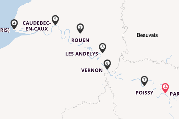 Seine ab Paris, Frankreich auf der VIVA BEYOND