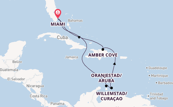 Caribbean from Australia with the Carnival Horizon