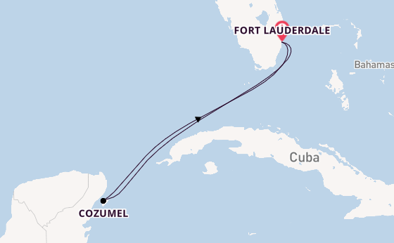 Westelijke Caraïben vanaf Fort Lauderdale, Verenigde Staten met de Celebrity Beyond