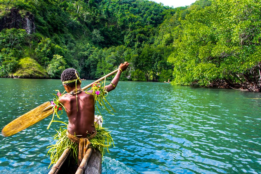 Zuidelijke Stille Oceaan vanaf Noumea, Nieuw-Caledonië met de HANSEATIC spirit