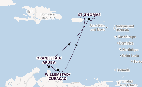 Caribbean from San Juan, Puerto Rico with the Norwegian Prima