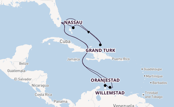 Caribbean from Fort Lauderdale (Port Everglades), Florida with the Regal Princess