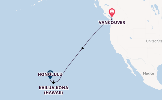 Polynesia from Vancouver, Canada with the Silver Whisper