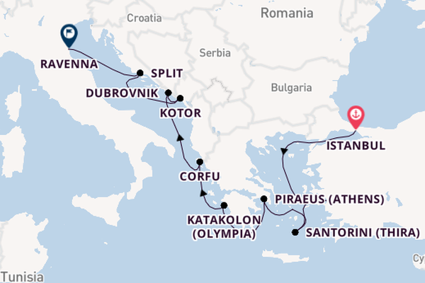 ALL INCLUSIVE: Greek Isles, Montenegro & Croatia