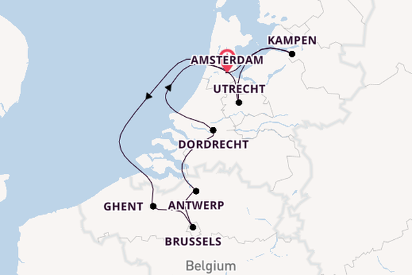 Ijssel from Amsterdam, Netherlands with the AmaFiora