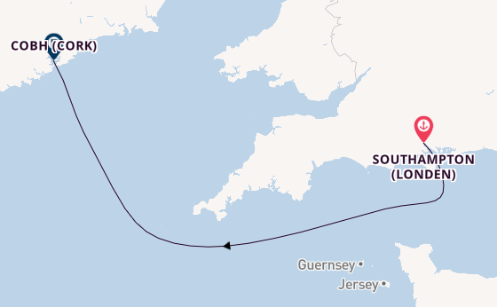 Britse Eilanden vanaf Southampton (Londen), Engeland met de MSC Virtuosa
