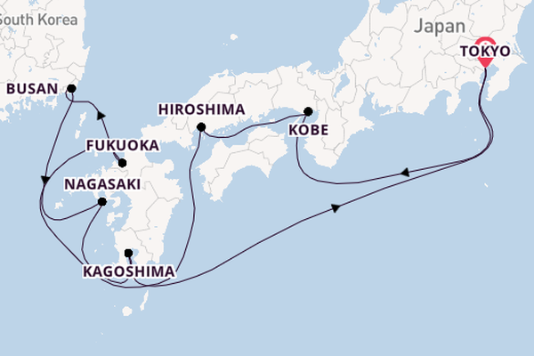 Japan from Tokyo, Japan with the Luminara