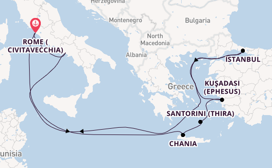 Cultural Capitals to Idyllic Islands: Italy, Greece & Turkey