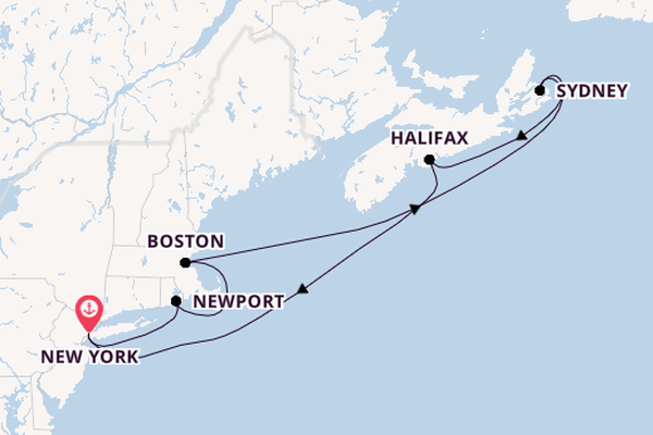 East Coast USA from New York, USA with the Norwegian Escape