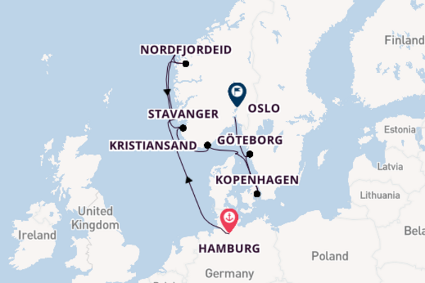 Ervaar Skagen met Oceania Cruises