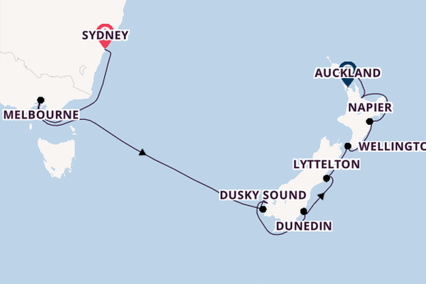 Norwegian Spirit – Neuseelands Naturwunder