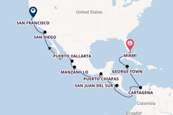Aanschouw Mazatlàn met Oceania Cruises