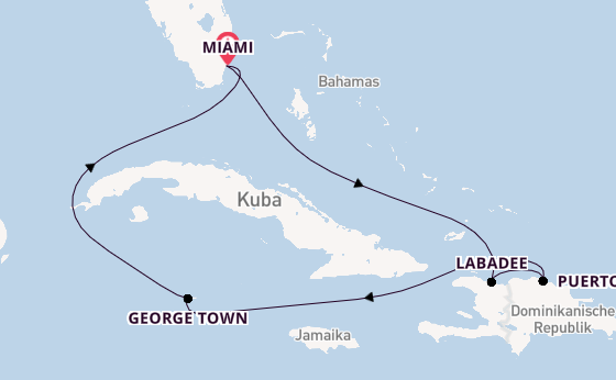 Karibik ab Miami auf der Independence of the Seas