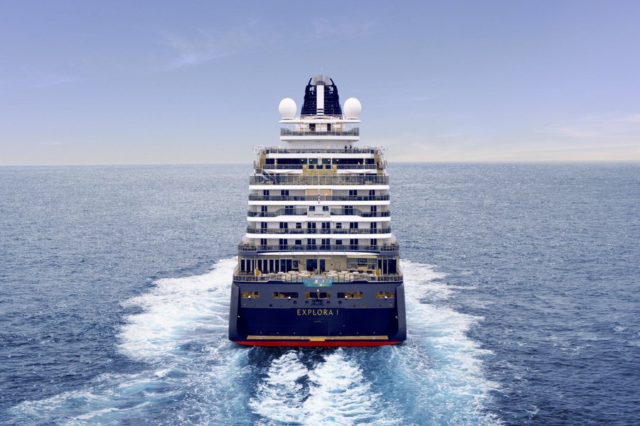 at sea