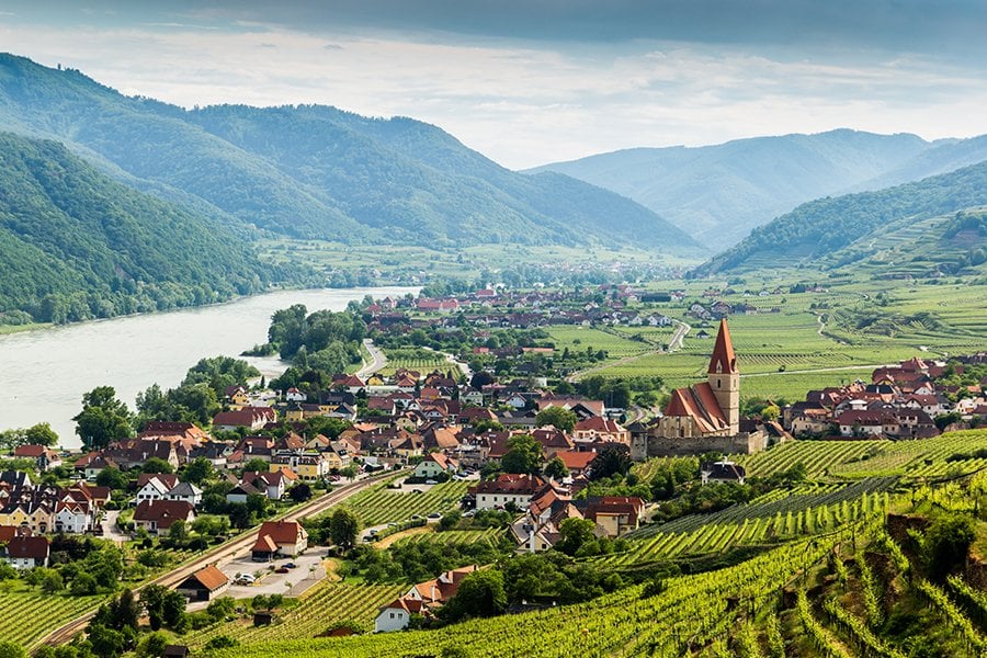 Donau ab Budapest, Ungarn auf der Celebrity Boundless