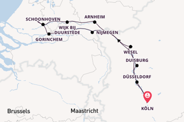 Zauberhafte Reise nach Köln