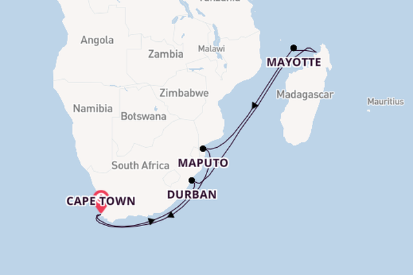 Africa from Cape Town, South Africa with the Seven Seas Explorer